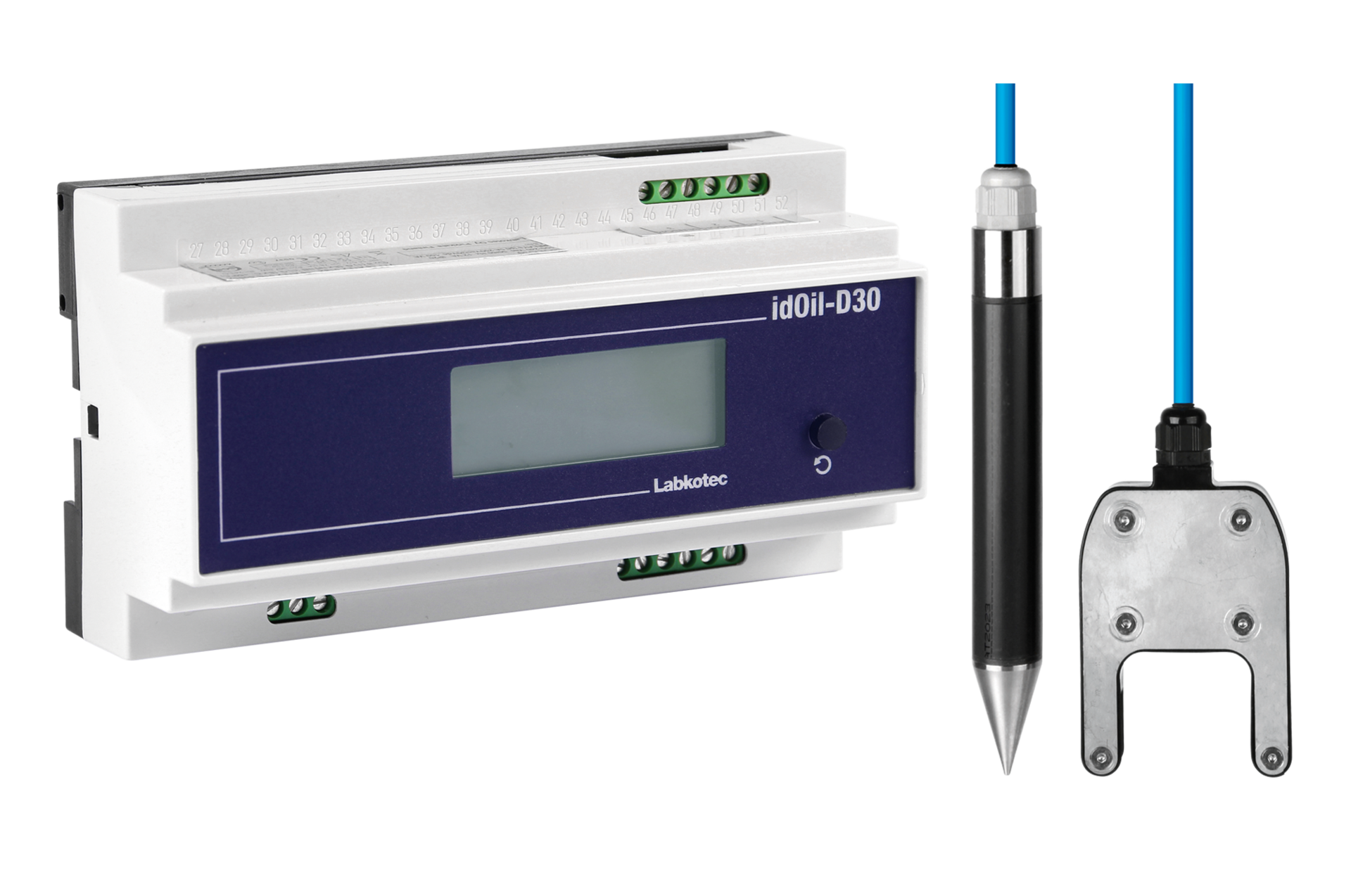 idOil-D30 OS RAIL oil/sludge Drijflaagdikte/Sludge Alarm OBAS