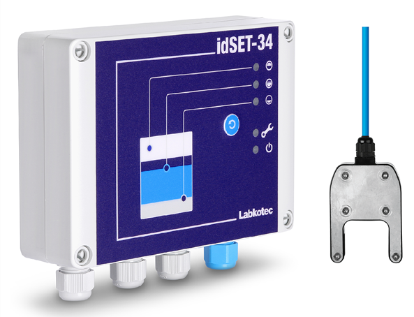idSET-34 SLU  Sludgelaagdiktealarm OBAS