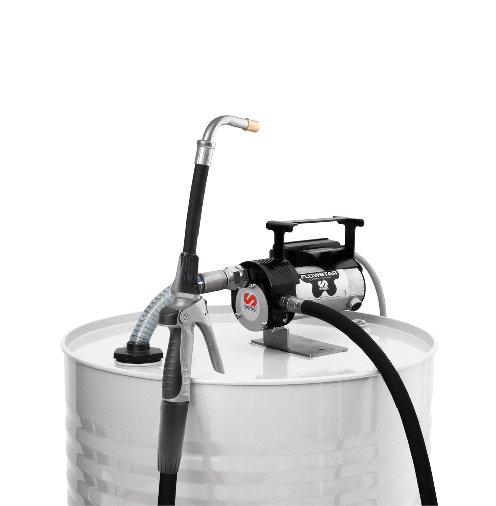 Samoa draagbare elektrische oliepompset - Flowstar serie 5,6 l/min 24VDC
