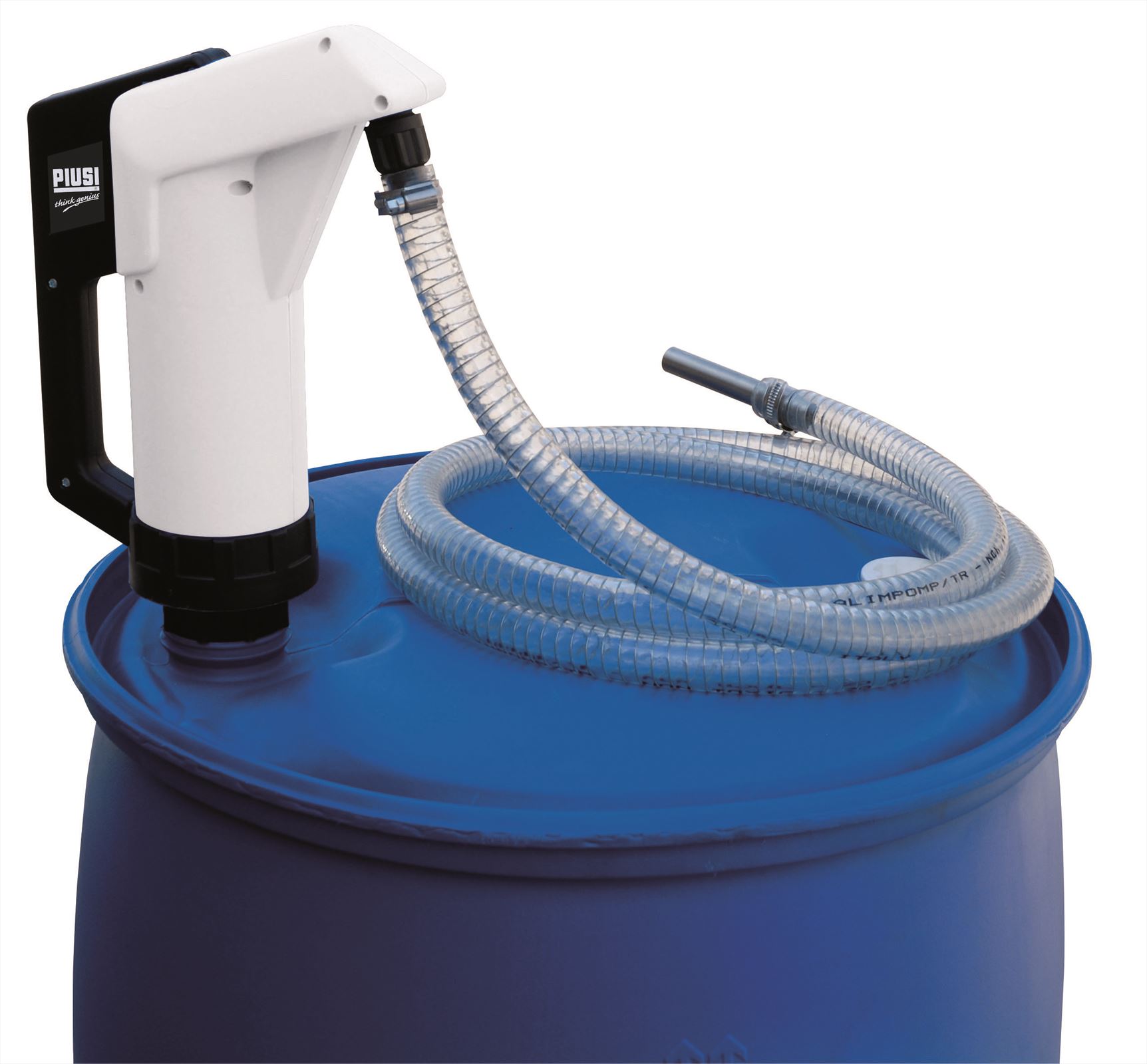 Piusi Suzzarablue Piston Handpomp AdBlue voor vaten met slang en adapters
