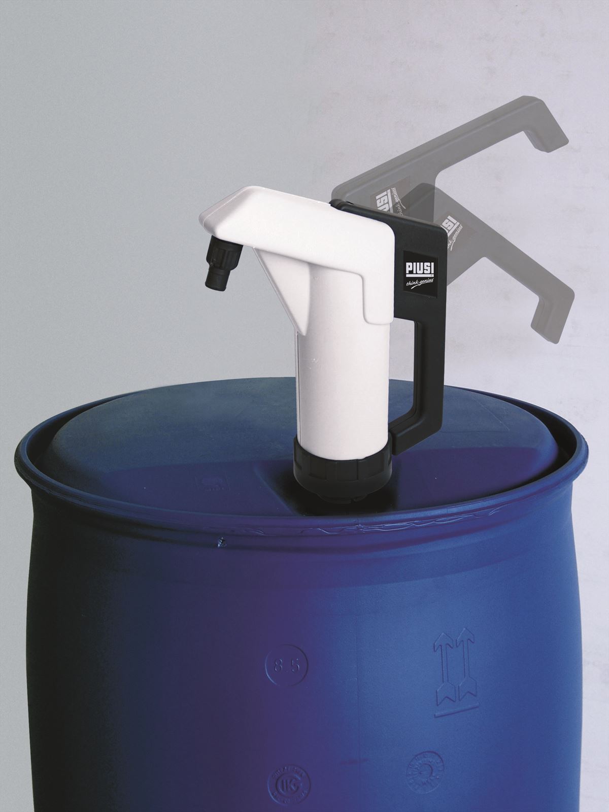 Piusi Suzzarablue Piston Handpomp voor vaten zonder slang/adapters