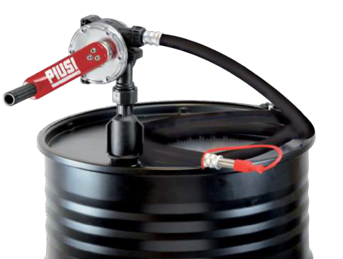 Piusi handbediende slinger vatpomp G2 BSP Olie en Diesel met slang 38 ltr/100REV