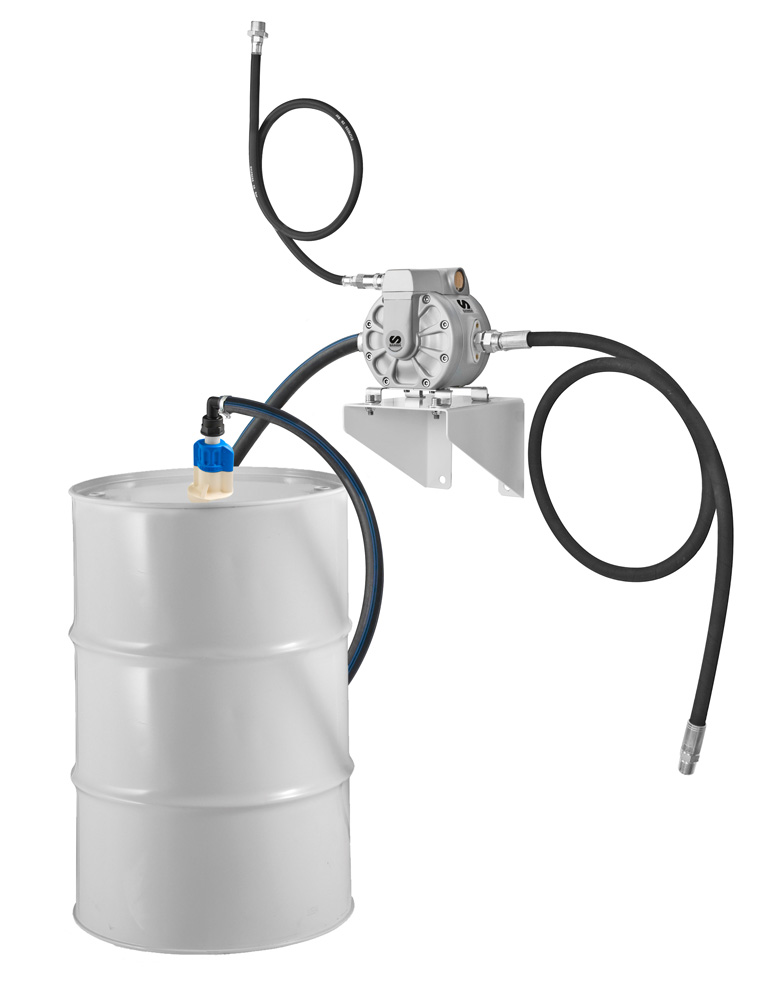 Samoa luchtaangedreven pompset adblue - directflo DF50 serie 50 l/min muurmontage