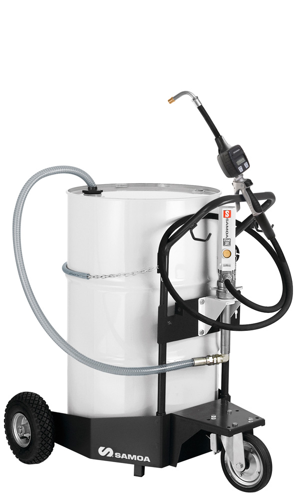 Samoa Pumpmaster PM3:1 verrijdbare olieafgifte unit heavy duty