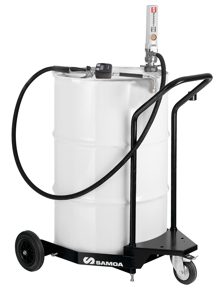 Samoa Pumpmaster PM3:1 verrijdbare olieafgifte unit voor 200 l drum
