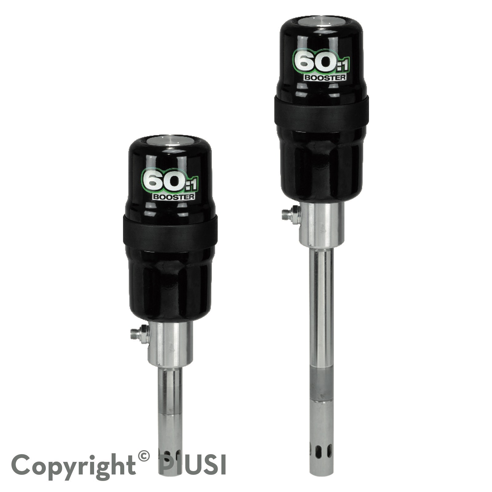 Piusi Booster P60:1 EP2 pneumatische vetpomp 18-30 kg drum 1500 gr/min 420 bar
