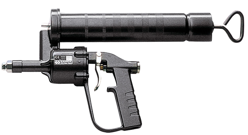 Samoa luchtaangedreven vetpistool 60:1 1/4 10 bar 500 cc flex