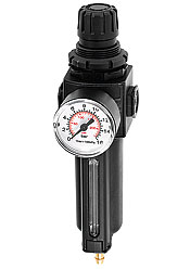 Samoa perslucht reduceerventiel met filter en manometer 1/2