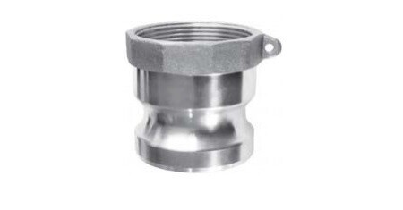 Camlock koppeling ALU mannelijk type A G4 BSP binnendraad