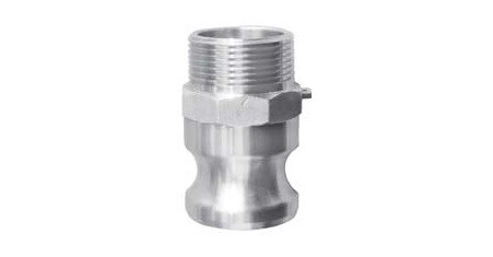 Camlock koppeling ALU mannelijk type F G3/4 BSP buitendraad
