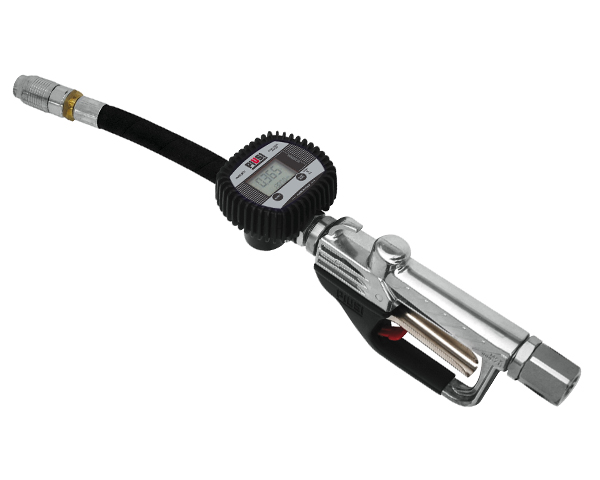 Piusi NEXT/2 Digitale handoliemeter 3/4 flex uitloop semi aut. non-drip 6-60 l/min 70 bar