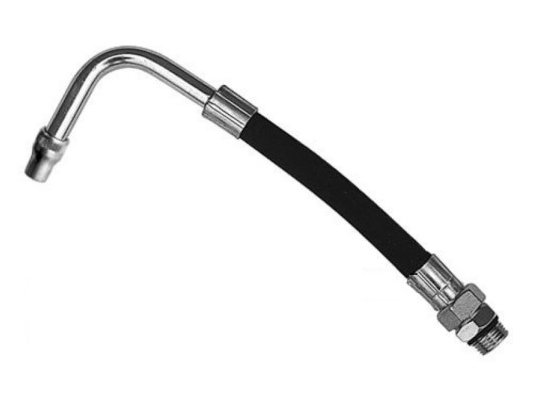 Piusi flexibele uitloop M15 met haakse autom. non-drip smal voor oude K500 preset oliepistolen