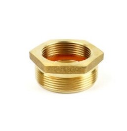 E-Flex TW verloopring 241 messing G2 BSP bui x G11/2 BSP bin