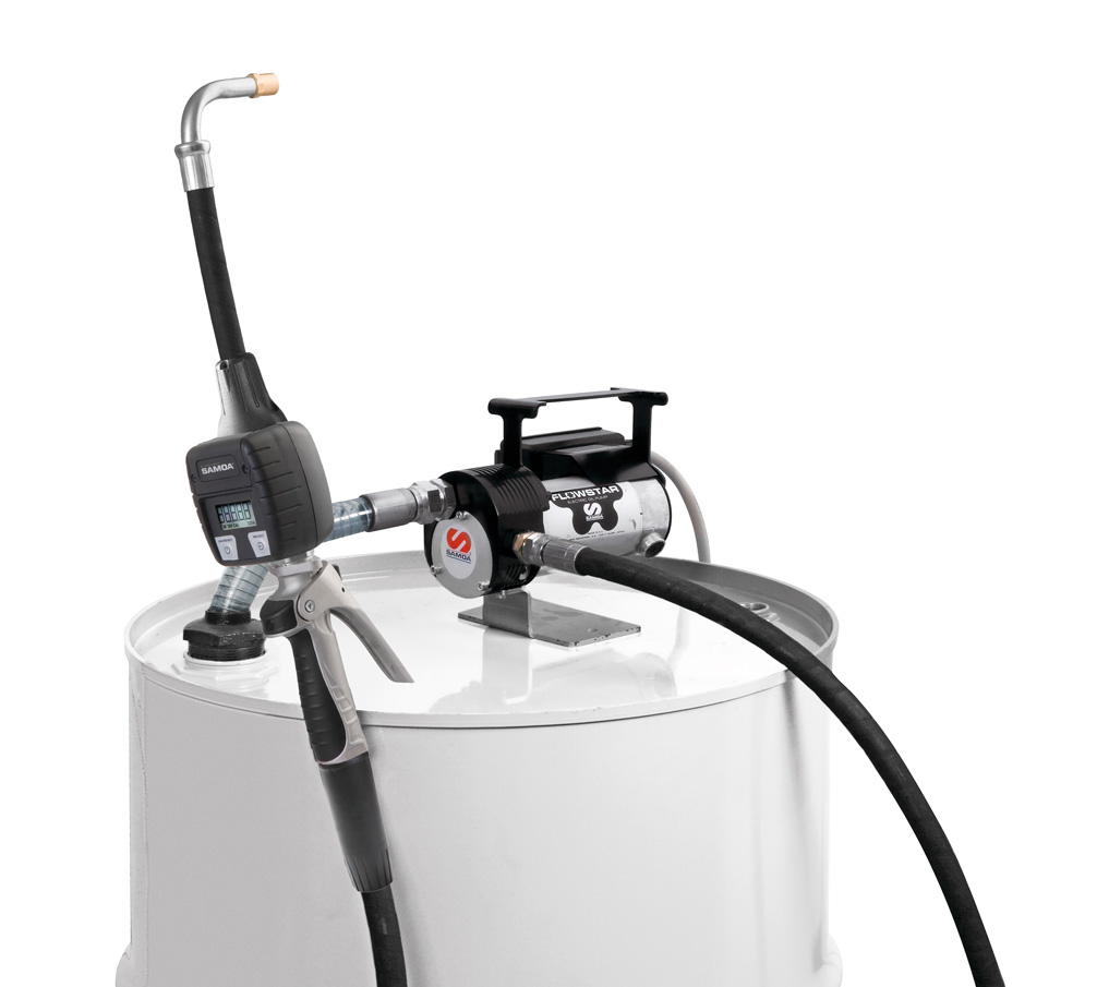 Samoa draagbare elektrische oliepompset - Flowstar serie 5,6 l/min 24VDC