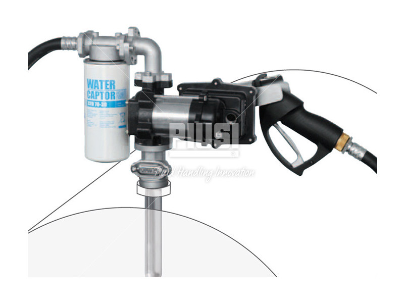 Piusi DRUM EX50 Vatpompset Benzine-en Diesel Atex