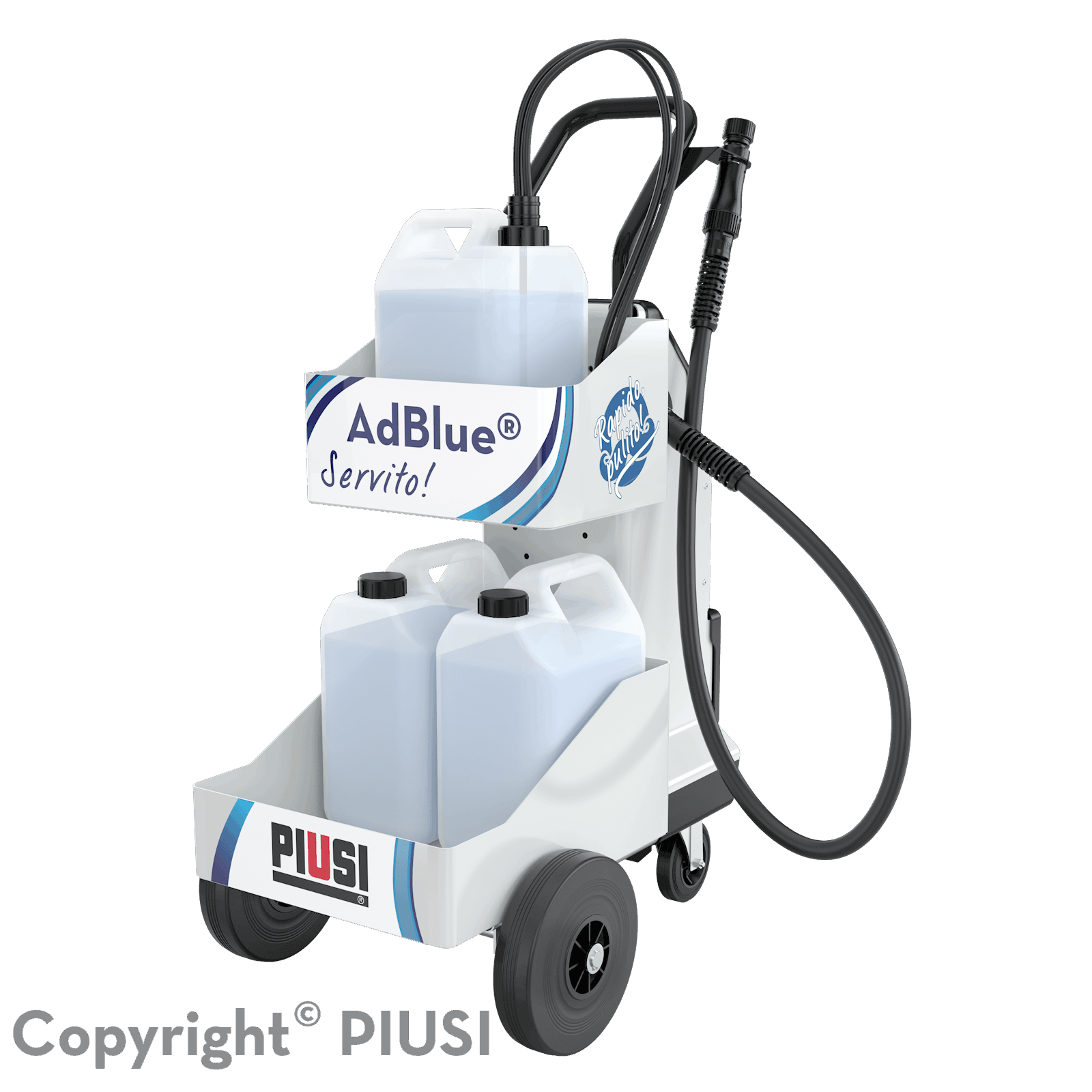 Piusi Delphin Ambrogio mobiele AdBlue dispenser 8 l/min 12VDC