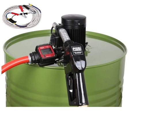 Piusi Pico 24 K24 A kunststof vatpompset + meter Diesel,Water of Antivries 24VDC