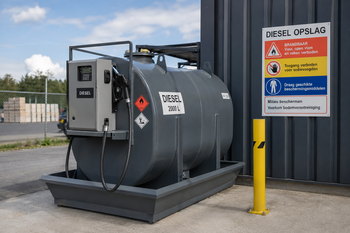 Diesel opslaan zonder vergunning: hoeveel liter mag je? (2026)