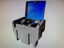 Combitank met inhoud voor 400L diesel & 45L adblue®