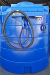 AdBlue ® geschikte stationaire tank 6.000 liter voor opslag AdBlue ® (Verticaal tank)