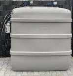 AdBlue ® geschikte stationaire tank 1.500 liter voor opslag AdBlue ®