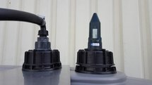 AdBlue ® geschikte stationaire tank 2.000 liter voor opslag AdBlue ®