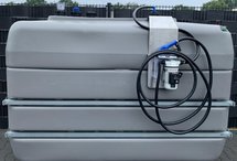 AdBlue ® geschikte stationaire tank 2.000 liter voor opslag AdBlue ®