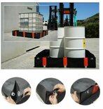 Flexibele lekbak 225 liter