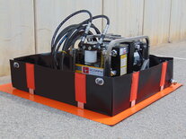 Flexibele lekbak 225 liter