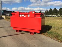 Dieseltank IBC Robuuste 1000 liter