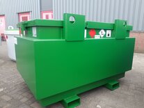 Dieseltank IBC Robuuste 2250 liter