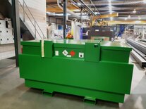 Dieseltank IBC Robuuste 2250 liter