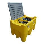 Combitank met inhoud voor 400L diesel incl. 230 volt pompset & 45L adblue ® 12 volt pompset