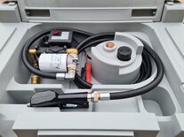 Dieseltank 430 liter incl. 230 volt pomp