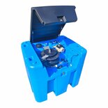 AdBlue ® geschikte 980 liter met 8 meter slang op slanghaspel en automatisch vulpistool met 230 Volt pompsysteem