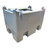 Benzine tank 220 liter mobiele met 12 Volt benzinepomp