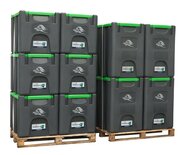 Dieseltank 970 liter KINGSPAN incl. 12, 24 of 230 volt pompset