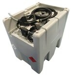 300 liter mobiele Dieseltank - 230 Volt Dieselpomp - automatisch vulpistool