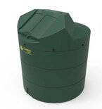 Dieseltank 1350L Verticaal met Pompkast