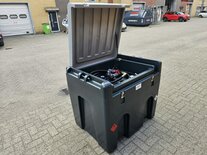 Dieseltank 430 liter mobiele  - 12 of 230 Volt Dieselpomp - automatisch vulpistool