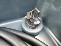 Dieseltank 430 liter mobiele  - 12 of 230 Volt Dieselpomp - automatisch vulpistool