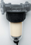 Piusi Clear Captor Water Brandstoffilter G1 BSP F 70 l/min 30 micron