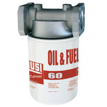 Piusi Filterhouder alu G1 BSP F incl. cartridge CF 60 Oil/Fuel 60 ltr/min 10 micron