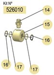 Samoa haspel swivel 506/507 series olie