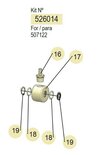 Samoa haspel swivel 507122 series lucht,water,antivries