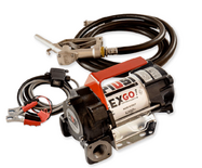 Piusi Battery KIT EX GO! mobiele brandstof pompunit + kabel/switch slang en nozzle