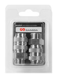 Samoa automatische snelkoppeling perslucht 1/2 bi