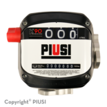 Piusi K90 Mechanische volume meter Diesel 20-90 l/min haaks