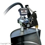 Piusi Drum Bi-Pump 24V K33 S3000 Dieselpompset vatmontage