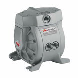 Samoa DF50 dual alu luchtaangedreven membraanpomp 50 l/min 2x 1/2 BSP 8 bar